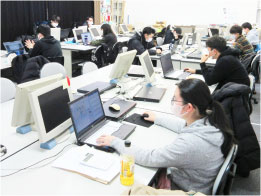 ボランティア活動の様子